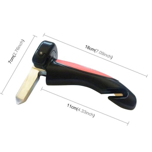 Car Cane Handle Portable Mobility Aid Flashlight Belt Cutter Glass Breaker Emergency Escape Tools - Image 8