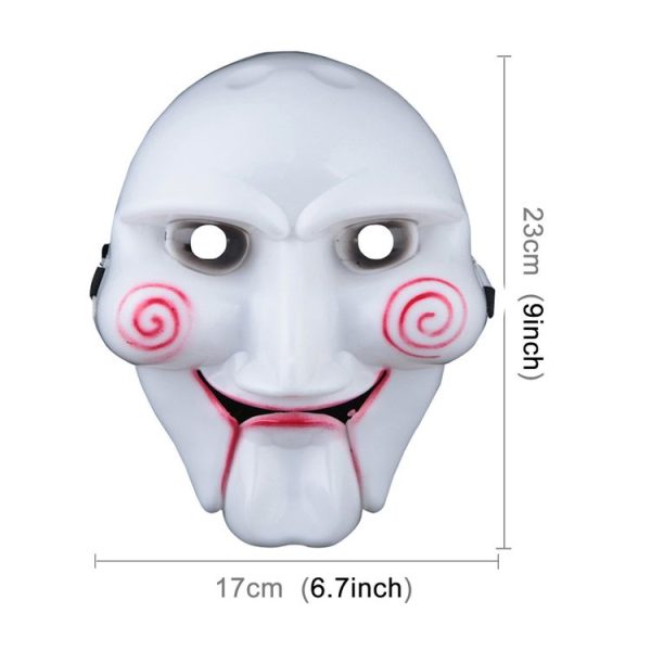 Halloween Mask Plastic Halloween Festival Party Fancy Saw Mask - Image 6
