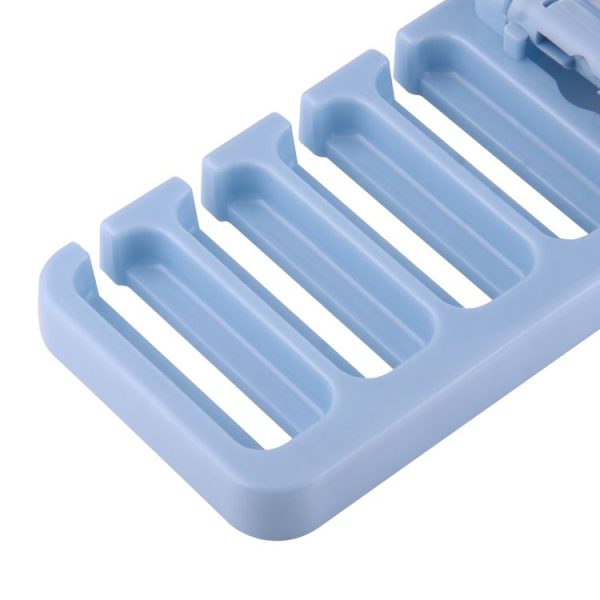 2pcs Multi-function Tie Rack Belt Scarf Hanger Holder Closet (Blue) - Image 5