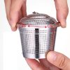 Stainless Steel Locking Spice Tea Strainer Mesh Infuser Tea Ball Filter, Middle Size: 6.5 x 6cm - Image 4