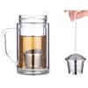 Stainless Steel Locking Spice Tea Strainer Mesh Infuser Tea Ball Filter, Middle Size: 6.5 x 6cm - Image 7