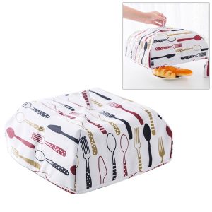 Foldable Thickened Aluminum Foil Food Heat Preservation Cover, Size: L (37 x 37 x 15cm) (Red)