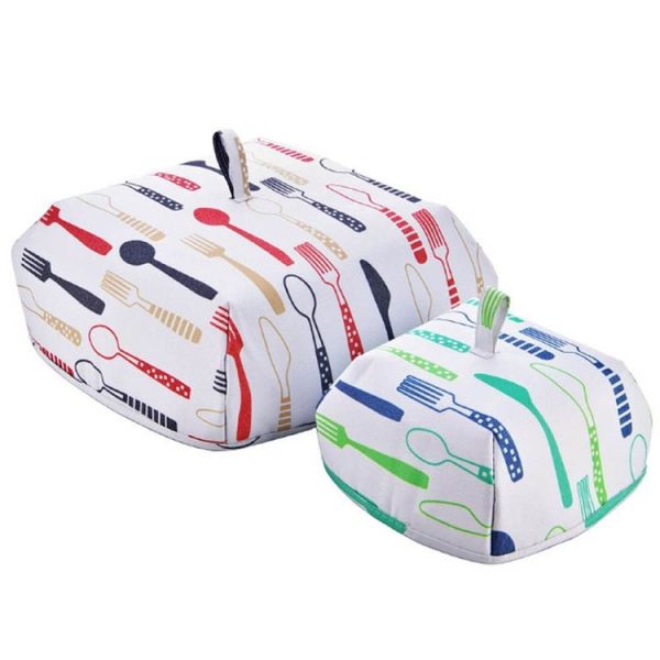 Foldable Thickened Aluminum Foil Food Heat Preservation Cover, Size: L (37 x 37 x 15cm) (Red) - Image 10