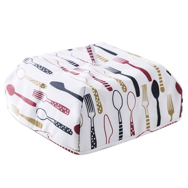 Foldable Thickened Aluminum Foil Food Heat Preservation Cover, Size: L (37 x 37 x 15cm) (Red) - Image 2