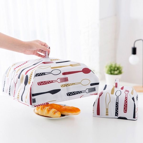 Foldable Thickened Aluminum Foil Food Heat Preservation Cover, Size: L (37 x 37 x 15cm) (Red) - Image 7