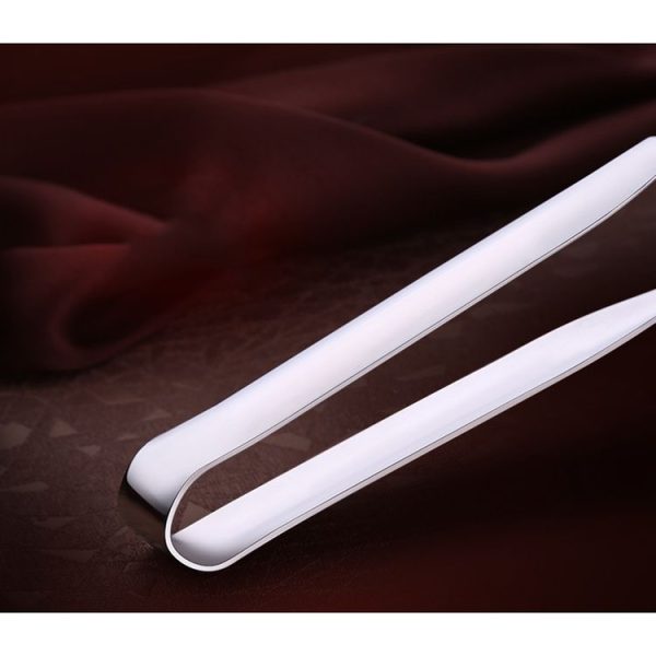 Stainless Steel Barbecue Steak Clip Tongs BBQ Roasting Shovels Leak Steak Shovel Spatula Food Clamp Bread Clips - Image 5