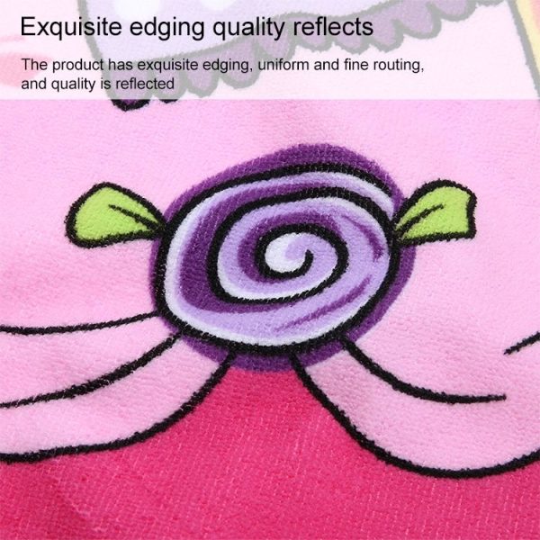 Children Beach Towel Hooded Cloak Kids Boy Girl Baby Bath Towel Absorbent Bathrobe Swim Clothes, Size: 60 x 120cm, Suitable for Height 1.2m or Less - Image 4