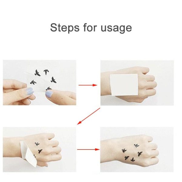 Halloween Waterproof Temporary Face Tattoo Stickers, Size: 240*210mm - Image 3