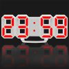 Multi-Function Large 3D LED Digital Wall Alarm Clock with Snooze Function, 12 / 24 Hours Display for Home, Kitchen, Office, DC 5V, CE Certificated (Red) - Image 7