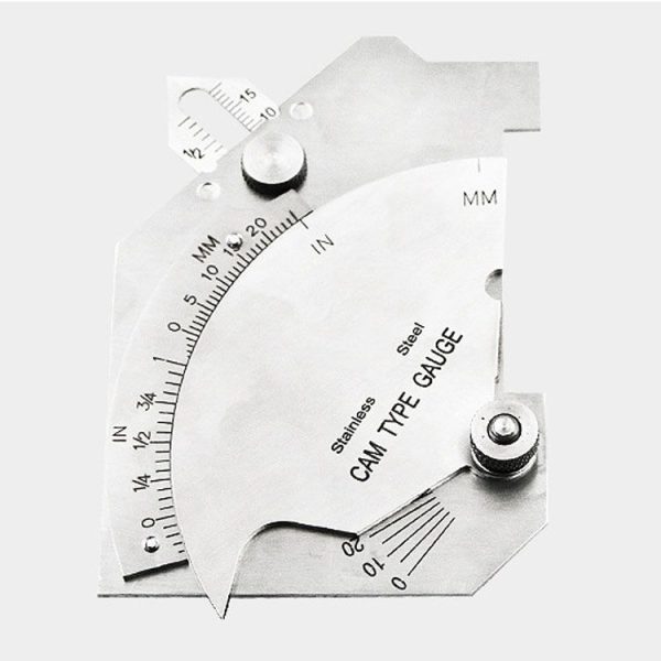 MG-8 Cam-type Stainless Steel Fillet Weld Gauge Multi-function Welding Inspection Ruler - Image 3