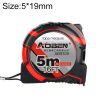 Aoben Retractable Ruler Measuring Tape Portable Pull Ruler Mini Tape Measure, Length: 5m Width: 19mm - Image 2