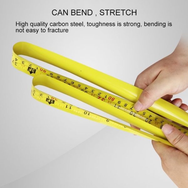 Aoben Retractable Ruler Measuring Tape Portable Pull Ruler Mini Tape Measure, Length: 5m Width: 19mm - Image 5