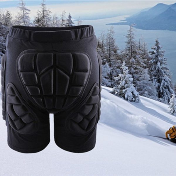 WOLFBIKE Adult Skiing Skating Snowboarding Protective Gear Outdoor Sports Hip Padded Shorts, Size: XL - Image 10