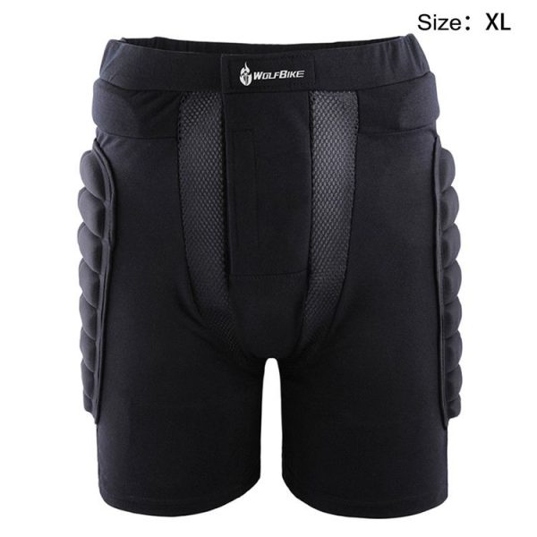 WOLFBIKE Adult Skiing Skating Snowboarding Protective Gear Outdoor Sports Hip Padded Shorts, Size: XL - Image 2