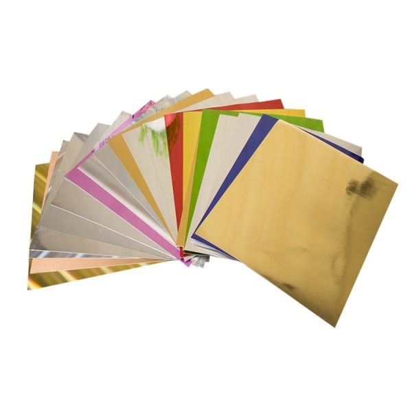 50pcs / Pack A4 Size Foil Papers, Random One Color Delivery - Image 2