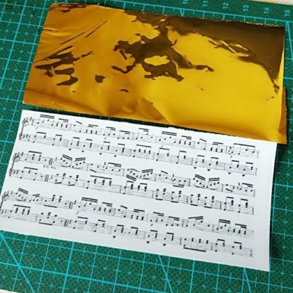 50pcs / Pack A4 Size Foil Papers, Random One Color Delivery - Image 4