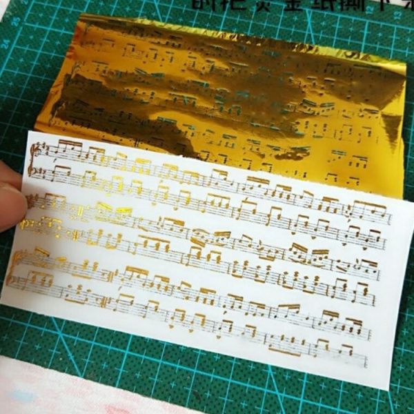 50pcs / Pack A4 Size Foil Papers, Random One Color Delivery - Image 5