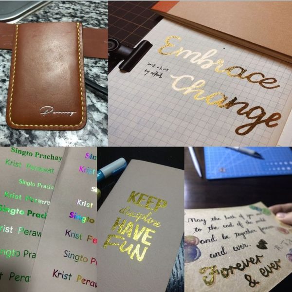 50pcs / Pack A4 Size Foil Papers, Random One Color Delivery - Image 6