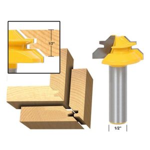1 / 2 x 1-3 / 8 Shank Woodwork 45 Degree Engagement Tenon Cutter Blade Right Angle Accessories Knife Woodworking Tools