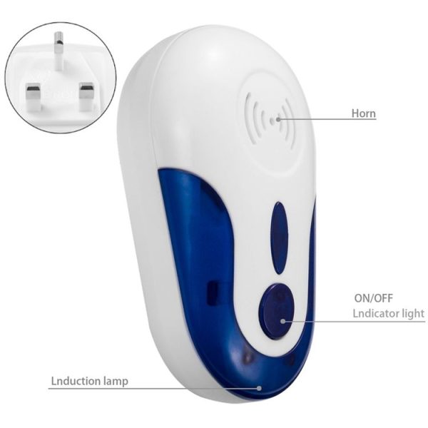 4W Electronic Ultrasonic Anti Mosquito Rat Mouse Cockroach Insect Pest Repeller, AC 90-250V - Image 4