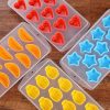 Love Shaped Silicon Ice Cube Tray / Ice Mold Random Color - Image 3