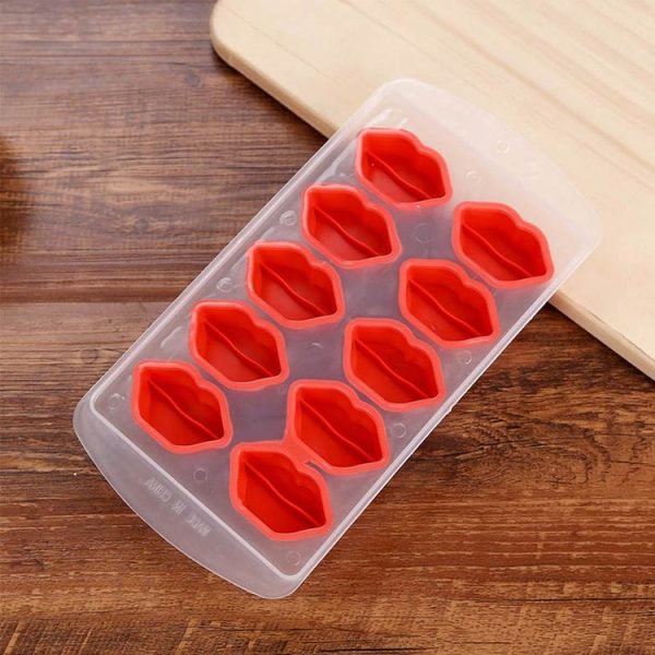 Lips Shaped Silicon Ice Cube Tray / Ice Mold - Image 2