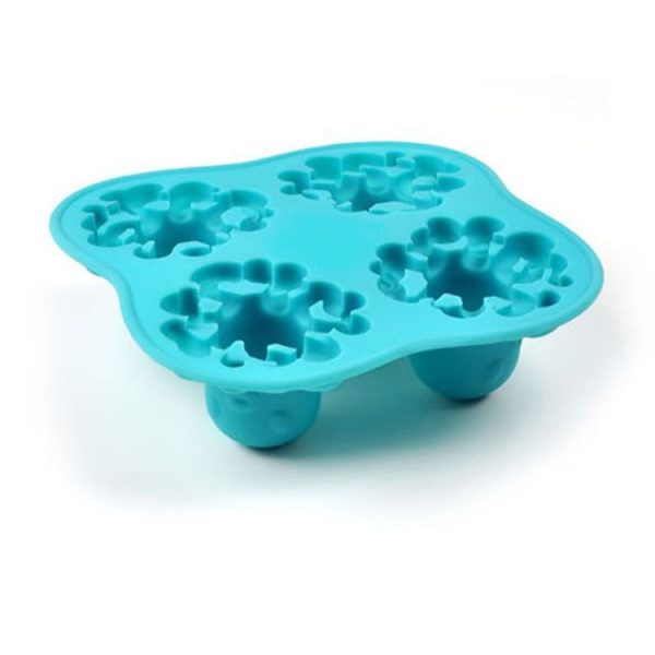 Adorable Octopus Mold Silicone Ice Cube Tools Ice Cream Cube Tray / Ice Mold - Image 3