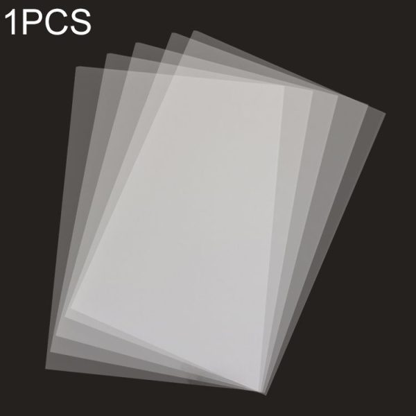 Print Heat Shrink Film DIY Epoxy Print Paper Rubber Stamp Material Print Paper (Transparent)