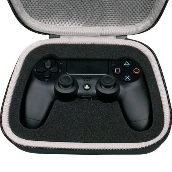 Wireless Bluetooth Gamepad Nylon Storage Bag Shockproof Cover for PS4 Controller (Black) - Image 7