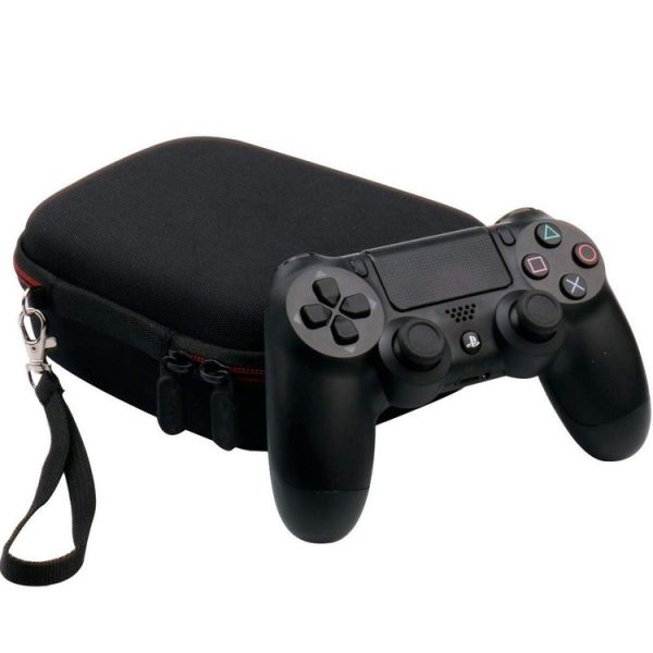 Wireless Bluetooth Gamepad Nylon Storage Bag Shockproof Cover for PS4 Controller (Black) - Image 8