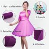 Fashion 20D Polyester Tulle Roll, Wedding Birthday Decoration Decorative Crafts Supplies, Total Length: 22.8m, Width: 15cm (Yellow) - Image 5