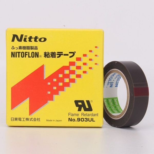 NO.903UL 0.08mm Thickness NITTO DENKO Teflon High Temperature Tape for Sealing Machine, Size: 10m x 13mm - Image 3