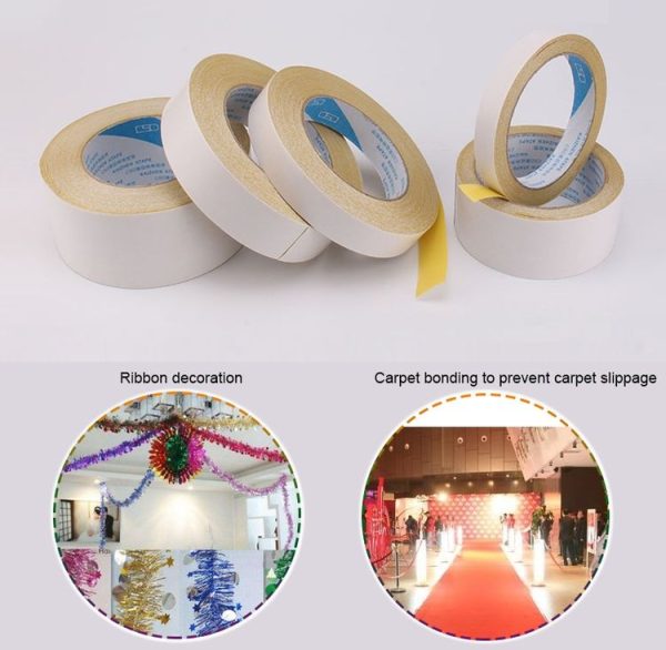 Double-sided Strong Mesh Cloth Base Tape Seamless Wear-resistant Tape, Size: 25m x 20mm - Image 4