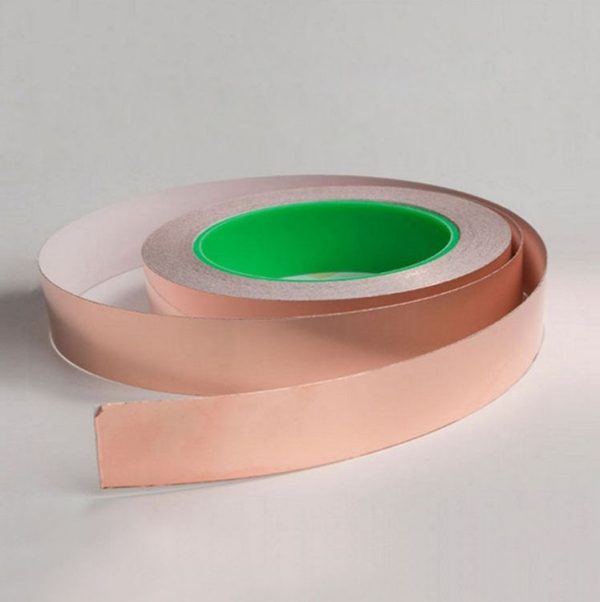 Pure Copper Double-sided Conductive Copper Foil Tape Signal Masking Tape, Size: 20m x 6mm - Image 2
