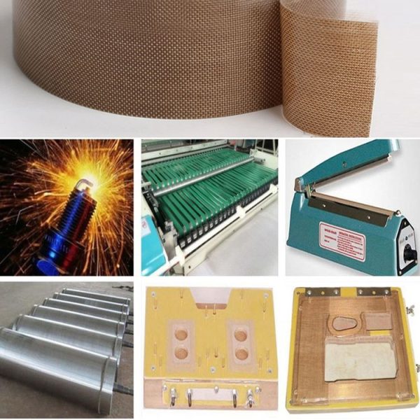 Teflon High Temperature Resistant Cloth Tape Sealing Machine Heat Insulation Tape, Size: 10m x 30mm - Image 5