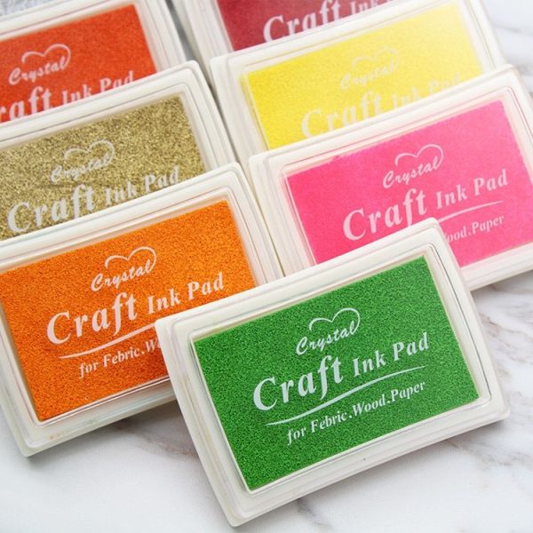 Hot Chic Child Craft Oil Based DIY InkPad Rubber Stamps 15 Colors - Image 3