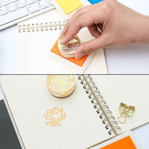 Hot Chic Child Craft Oil Based DIY InkPad Rubber Stamps 15 Colors - Image 8