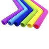 5 PCS Food Grade Silicone Straws Cartoon Colorful Drink Tools with 1 Brush, Slim Bend Pipe, Length: 25cm, Outer Diameter: 7.8mm, Inner Diameter: 5mm, Random Color Delivery - Image 4