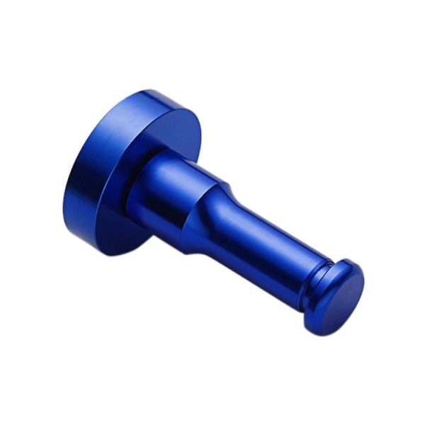 Color Personality Space Aluminum Round Hook Single Hook Kitchen Color Clothes Hook No Rust (Dark Blue) - Image 3