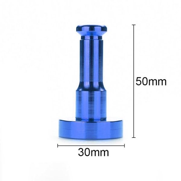 Color Personality Space Aluminum Round Hook Single Hook Kitchen Color Clothes Hook No Rust (Dark Blue) - Image 4