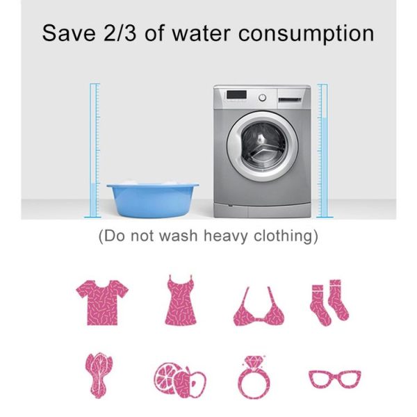 Portable Mini Ultrasonic Washing Machine Multifunctional Washer - Image 5