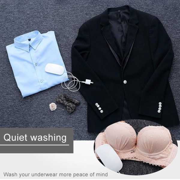 Portable Mini Ultrasonic Washing Machine Multifunctional Washer - Image 7