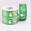 3 PCS Double-sided Christmas Gift Box Flowers Packing Coloured Ribbon, Width: 2.5cm, Random Color Delivery - Image 2