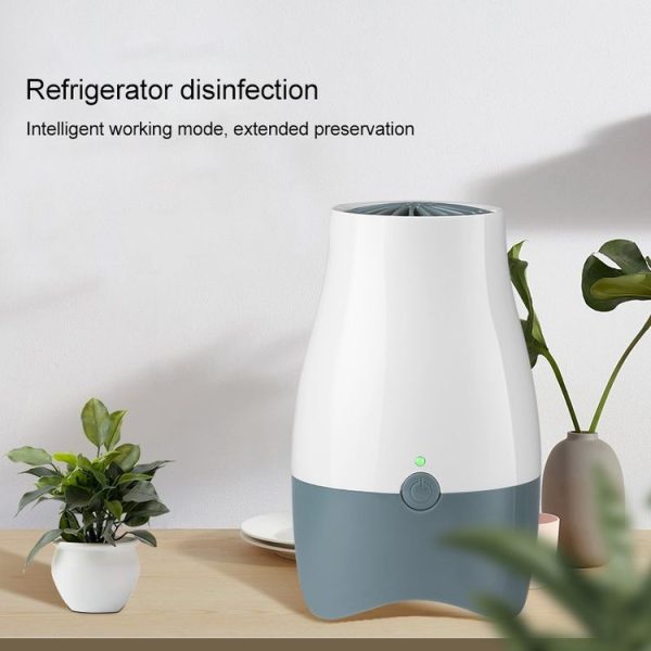AX168B Mini Fridge Ozone Air Purifier and Fresh Deodorizer (White + Black) - Image 8