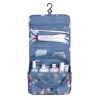 Multifunctional Hanging Style Flowers Pattern Travel Toiletry Pouch Wash Gargle Bag, Folding Size: 24.5 x 20.5 x 2.2cm - Image 7