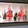 Christmas Tree Living Room Window Glass Door Removable Waterproof Christmas Wall Sticker Decoration (Red) - Image 3