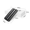 RRX CARBON 3 Tubes Portable Carbon Fiber Tobacco Box Cigar Travel Case (Black) - Image 6