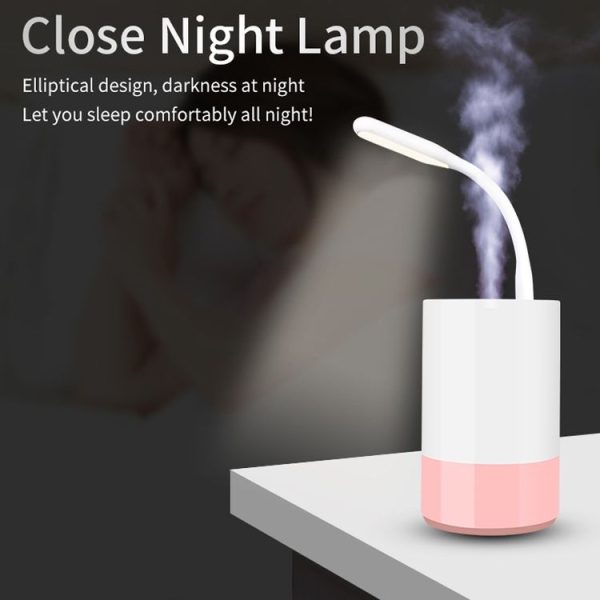 Multifunctional Household Vehicle Mute Air Humidifier Aromatherapy Machine Automatic Sprayer, Capacity: 320ml (Cyan) - Image 12