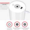 Multifunctional Household Vehicle Mute Air Humidifier Aromatherapy Machine Automatic Sprayer, Capacity: 320ml (Cyan) - Image 4