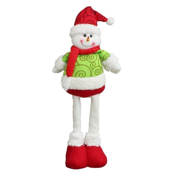 CX15934 Cloud Snowman Scalable Doll Window Ornament Christmas Decoration
